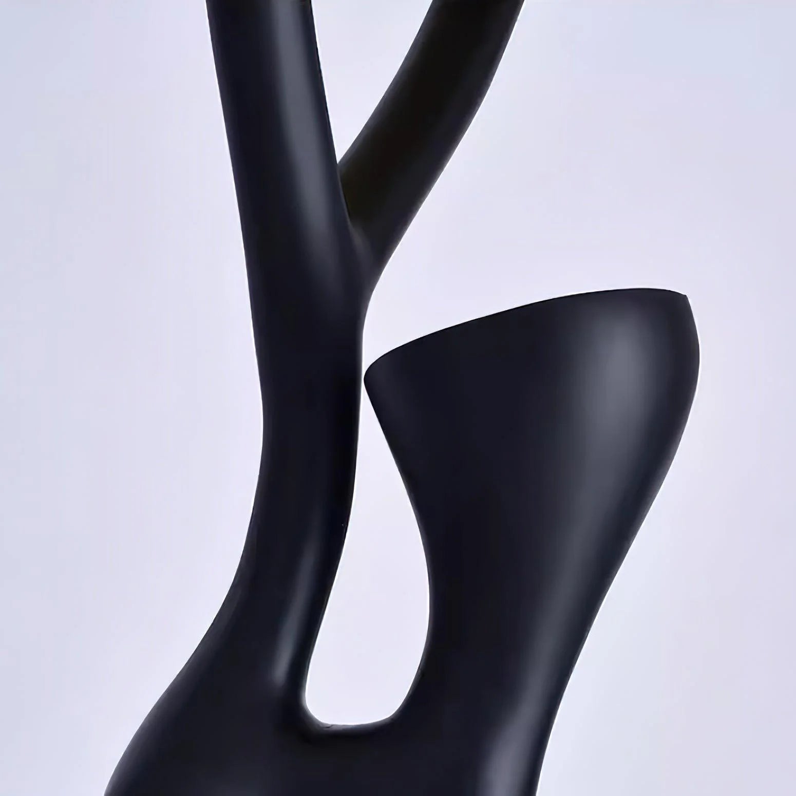 Blonski Black Statue Floor Lamp - Nuvé