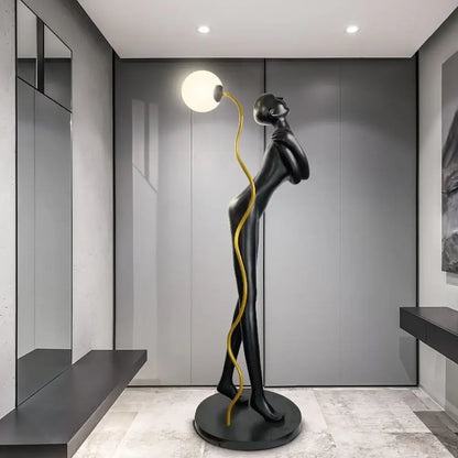 Body Art Venus Sculpture Floor Lamp - Nuvé