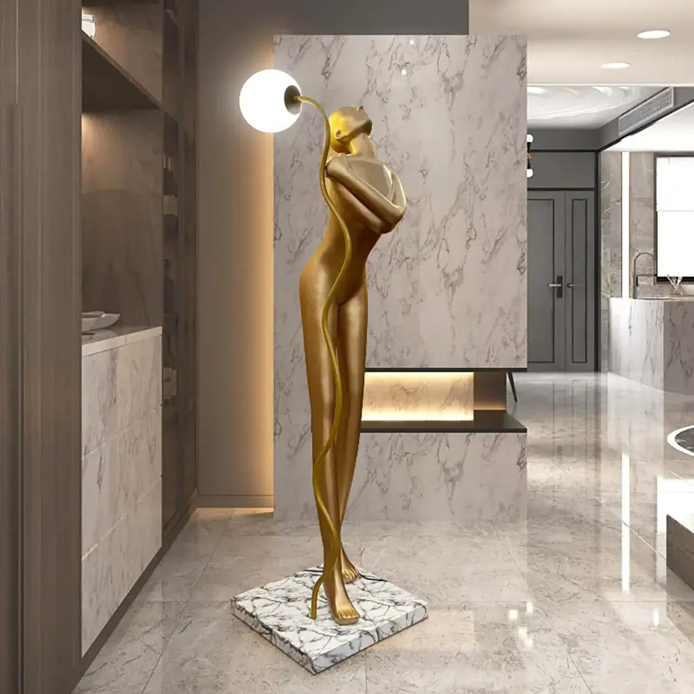Body Art Venus Sculpture Floor Lamp - Nuvé