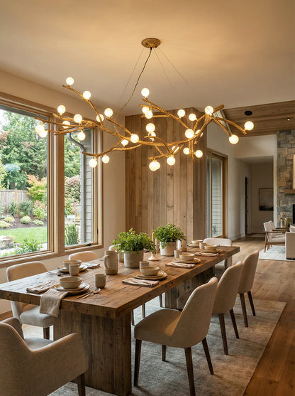 Boho Tree Branch Chandelier - Nuvé