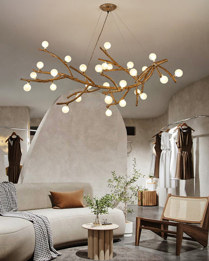 Boho Tree Branch Chandelier - Nuvé