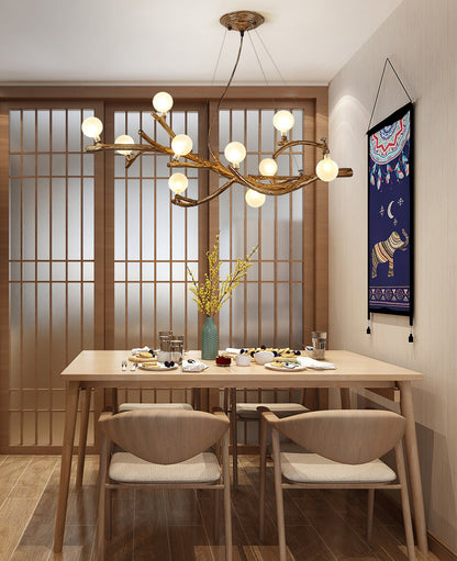 Boho Tree Branch Chandelier - Nuvé