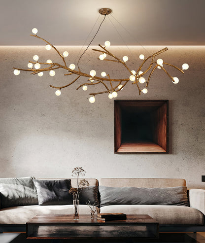 Boho Tree Branch Chandelier - Nuvé