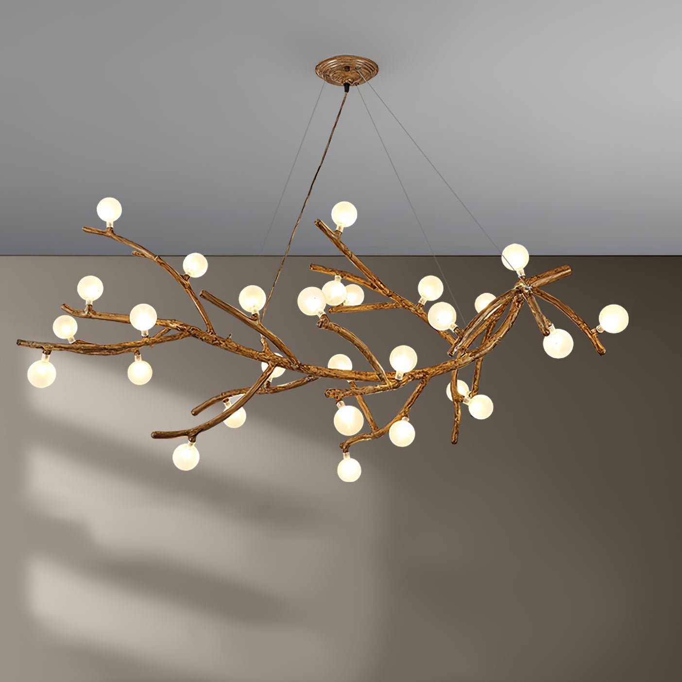 Boho Tree Branch Chandelier - Nuvé