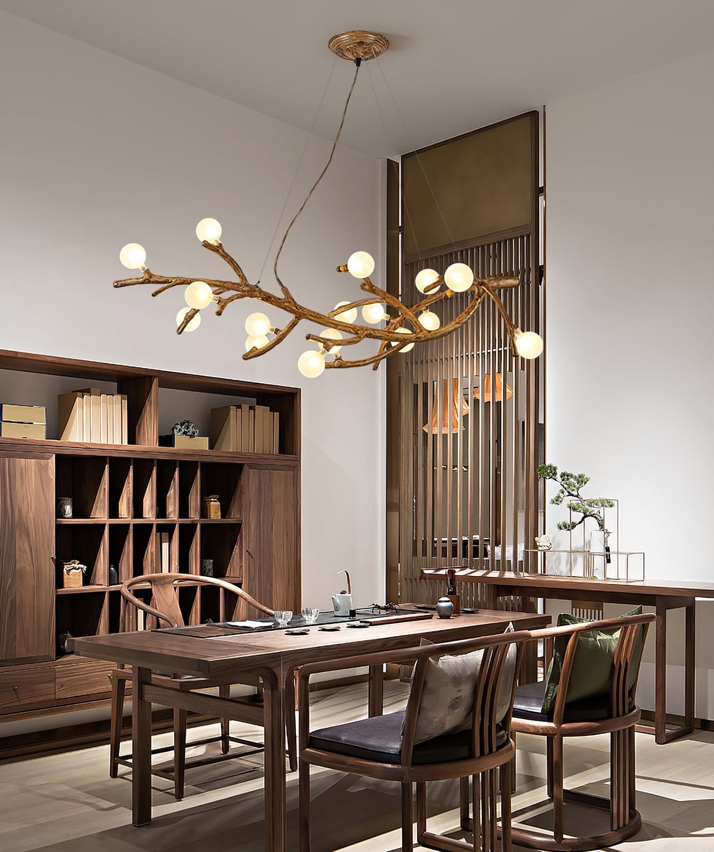 Boho Tree Branch Chandelier - Nuvé