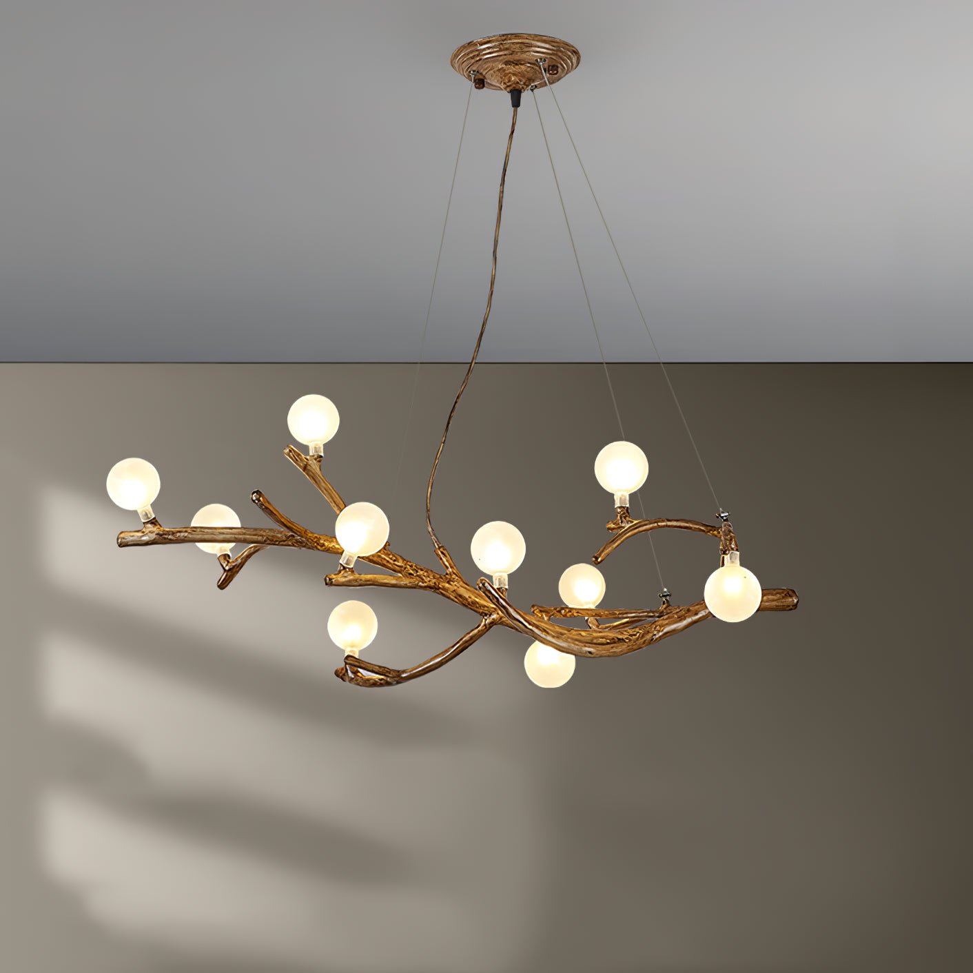 Boho Tree Branch Chandelier - Nuvé