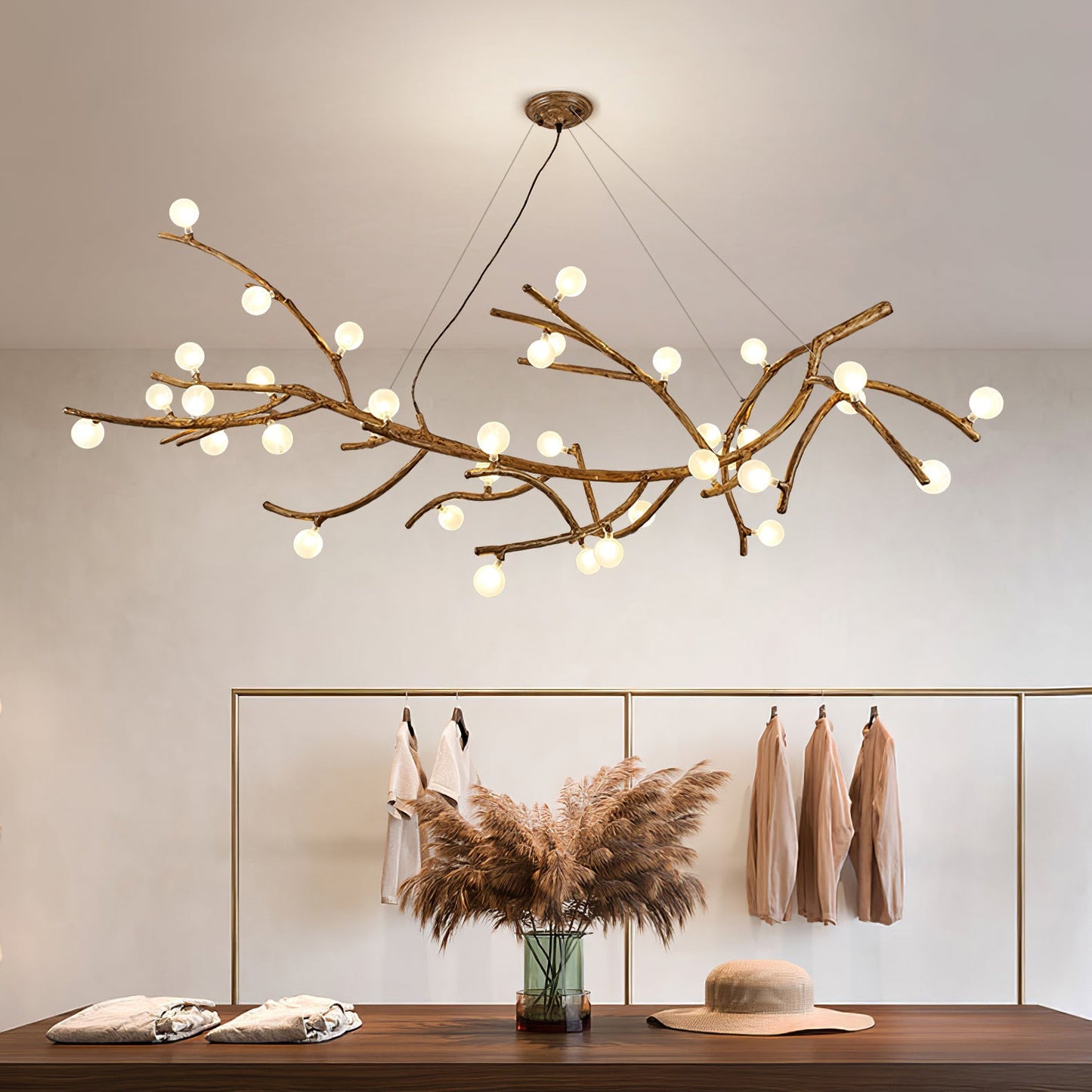 Boho Tree Branch Chandelier - Nuvé