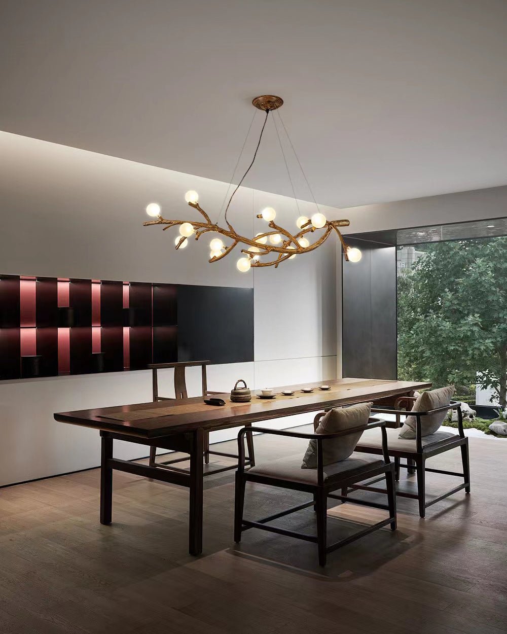 Boho Tree Branch Chandelier - Nuvé