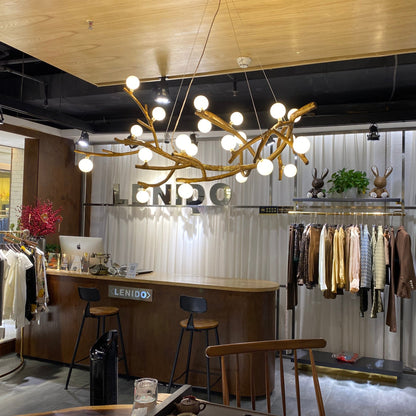 Boho Tree Branch Chandelier - Nuvé