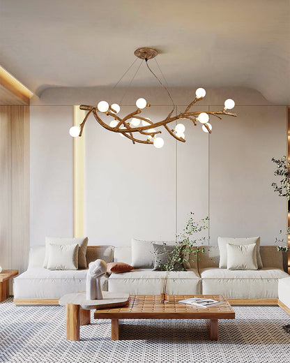 Boho Tree Branch Chandelier - Nuvé
