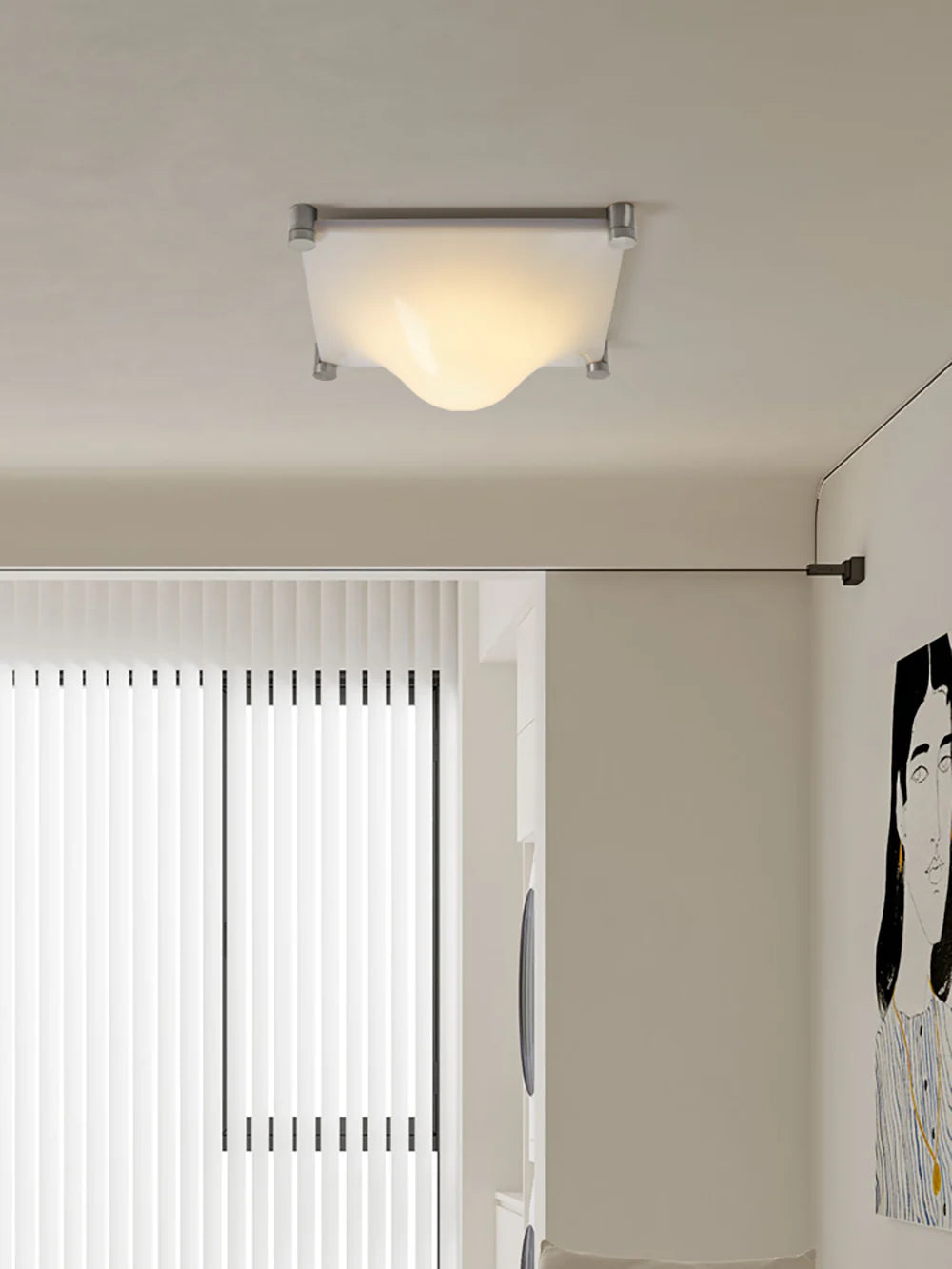 Bolla Acrylic Ceiling Light - Nuvé