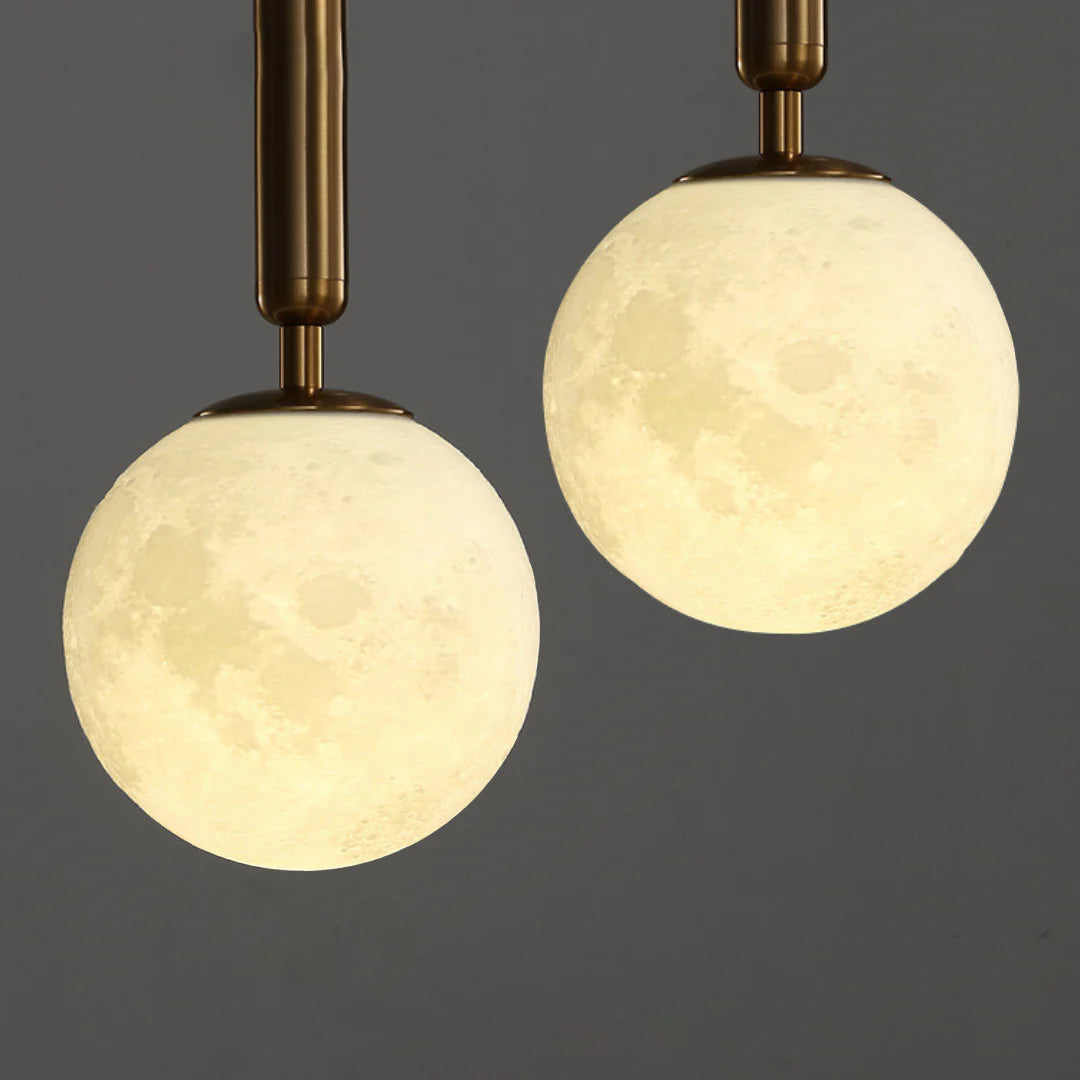 Bosso Brass Alabaster Pendant Lamp - Nuvé