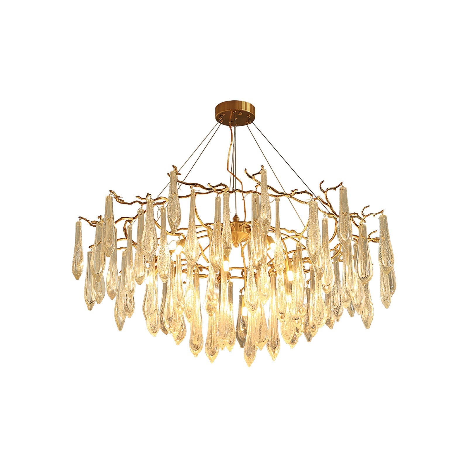 Branchs Brass Chandelier - Nuvé