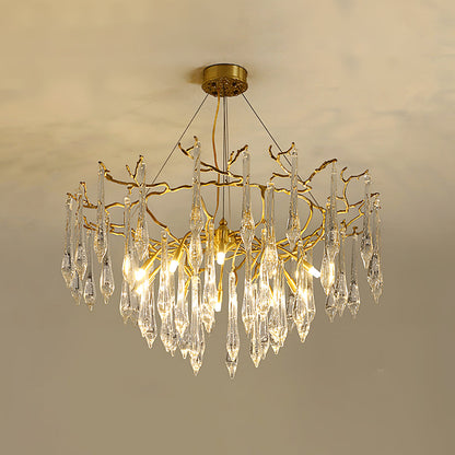 Branchs Brass Chandelier - Nuvé