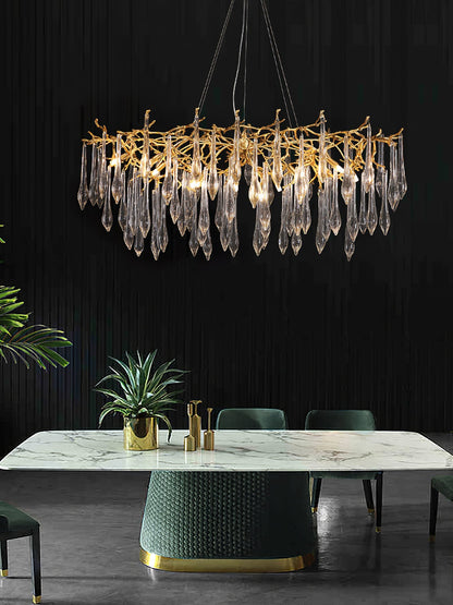 Branchs Brass Chandelier - Nuvé