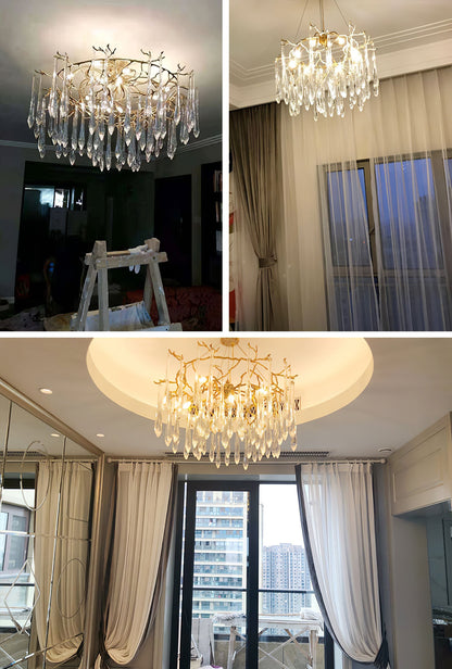 Branchs Brass Chandelier - Nuvé