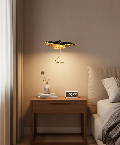 Brass aviary constellation chandelier by korewolamp featuring intricate bird and star design with multiple light bulbs.