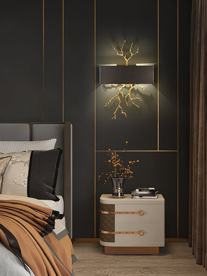 Brass Branch Wall Lamp - Nuvé