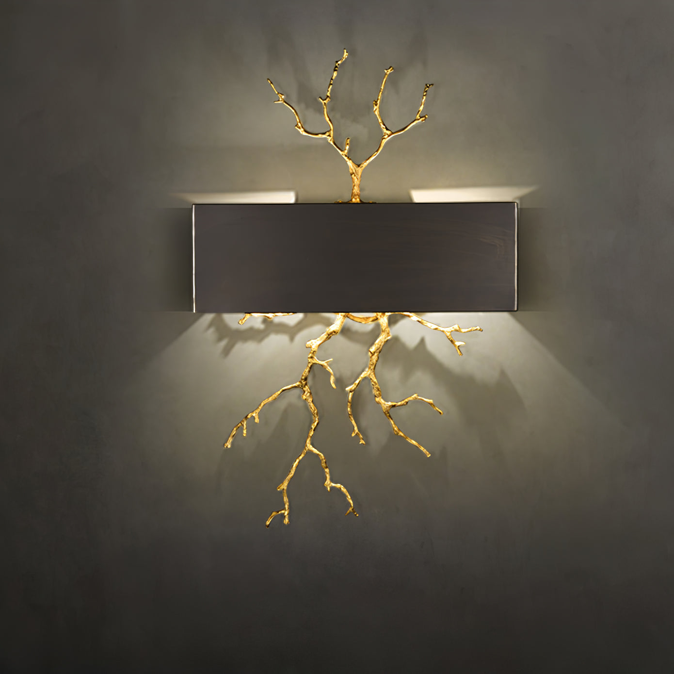 Brass Branch Wall Lamp - Nuvé