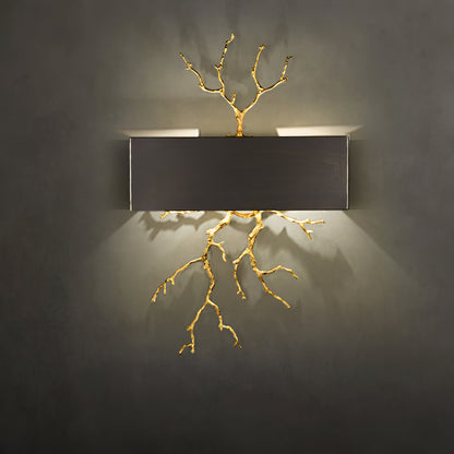 Brass Branch Wall Lamp - Nuvé