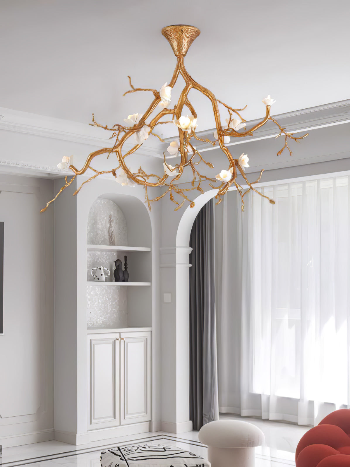 Tree Branches Flower Ceiling Lamp - Nuvé