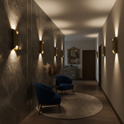 Bronze Modern Wall Lamp - Nuvé