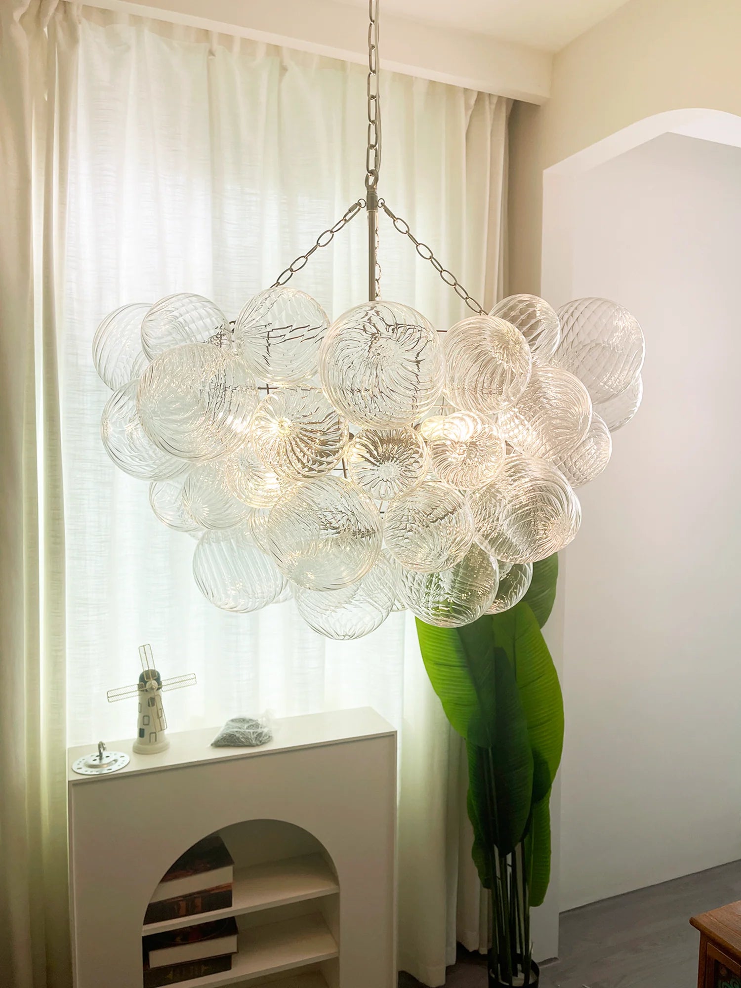 Bubbles Glass Ball Chandelier - Nuvé