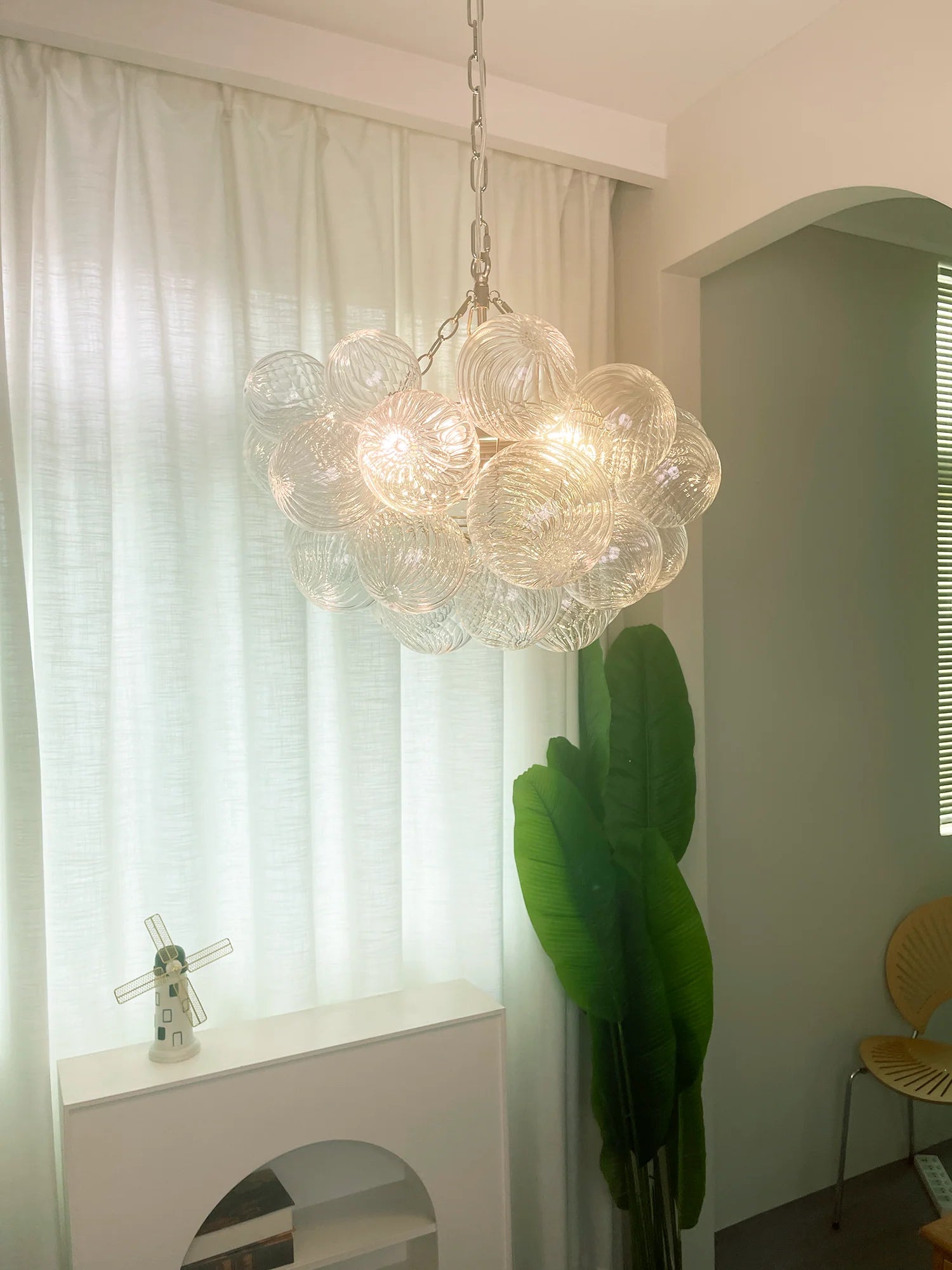Bubbles Glass Ball Chandelier - Nuvé