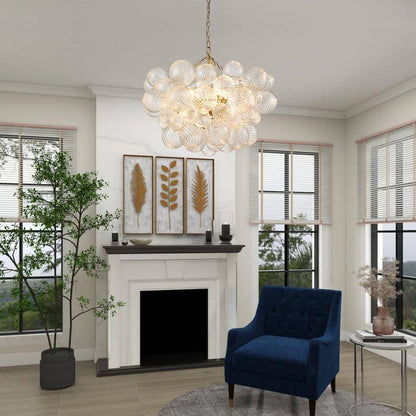 Bubbles Glass Ball Chandelier - Nuvé