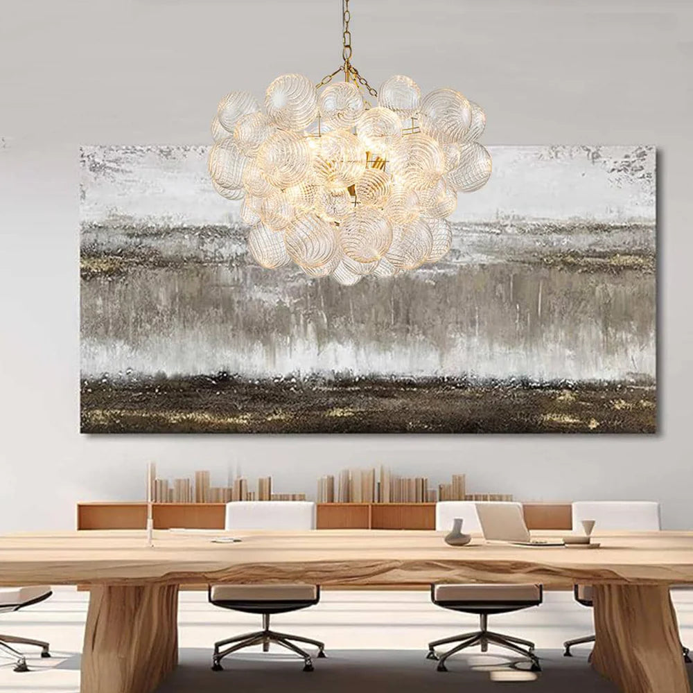 Bubbles Glass Ball Chandelier - Nuvé