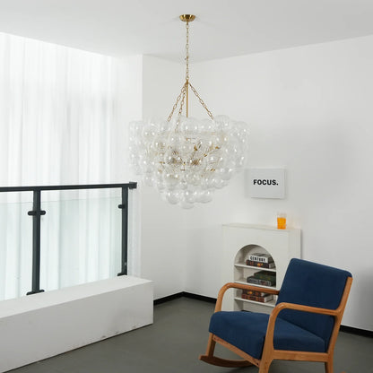 Bubbles Glass Ball Chandelier - Nuvé