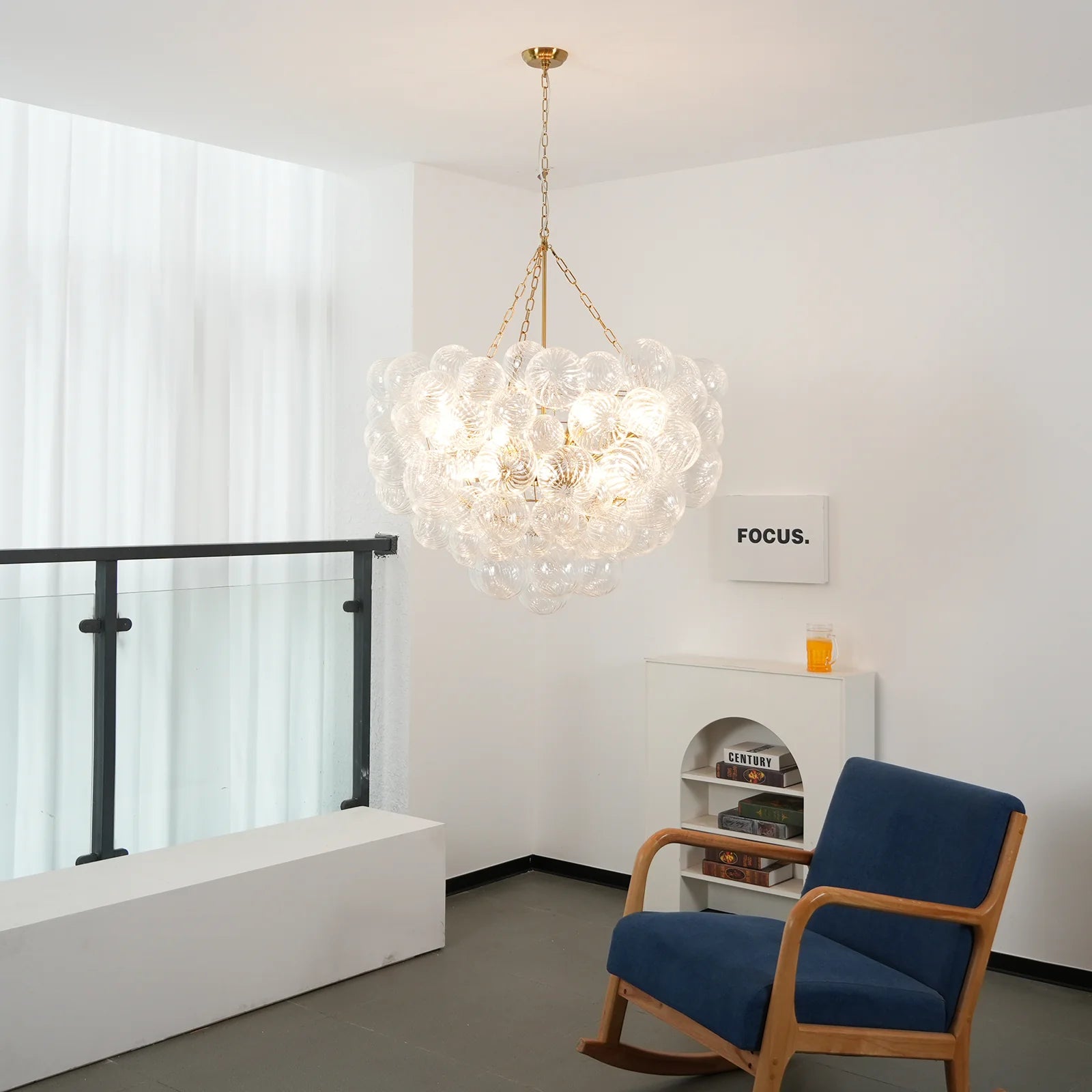 Bubbles Glass Ball Chandelier - Nuvé