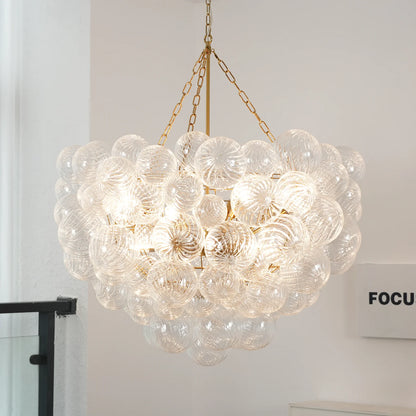 Bubbles Glass Ball Chandelier - Nuvé