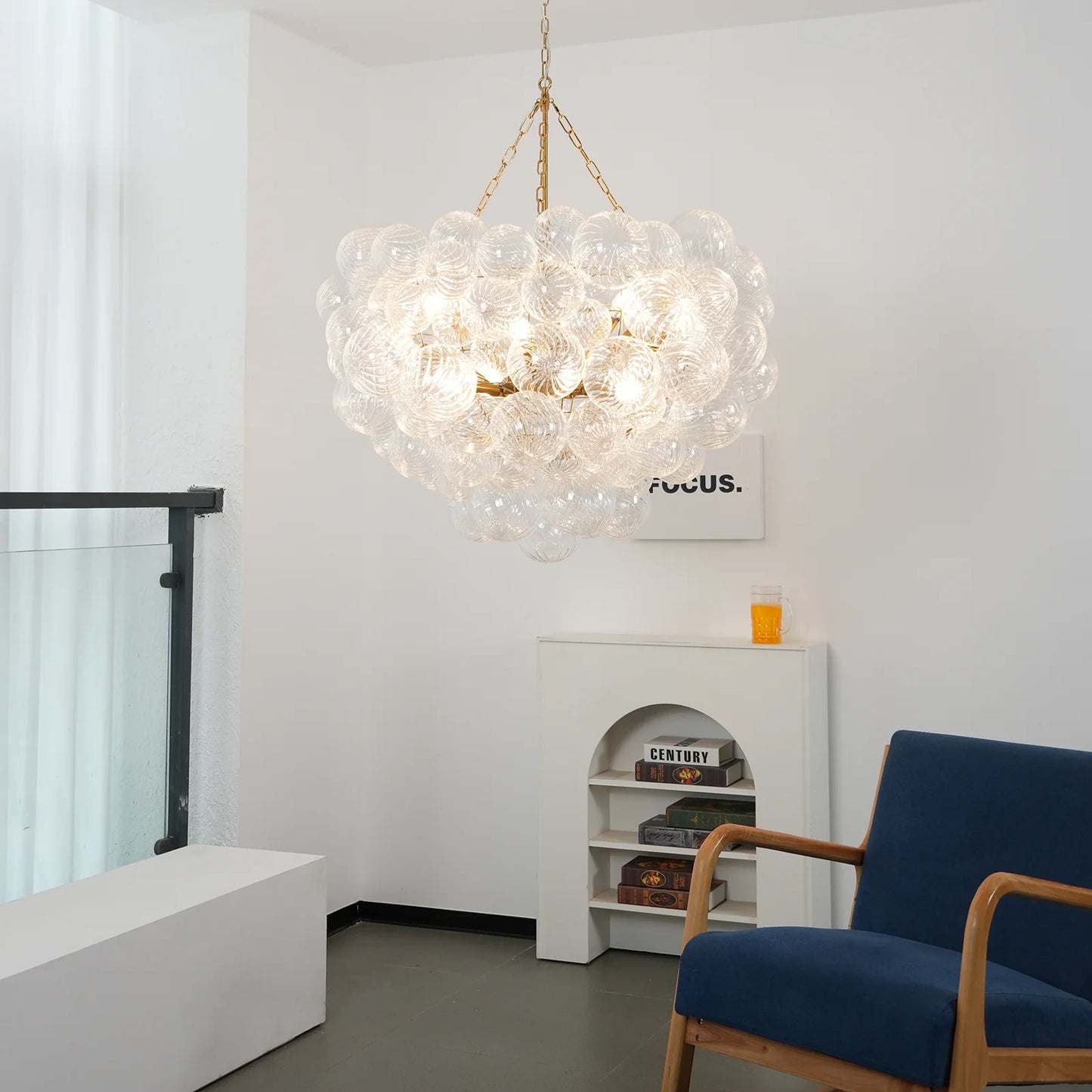 Bubbles Glass Ball Chandelier - Nuvé
