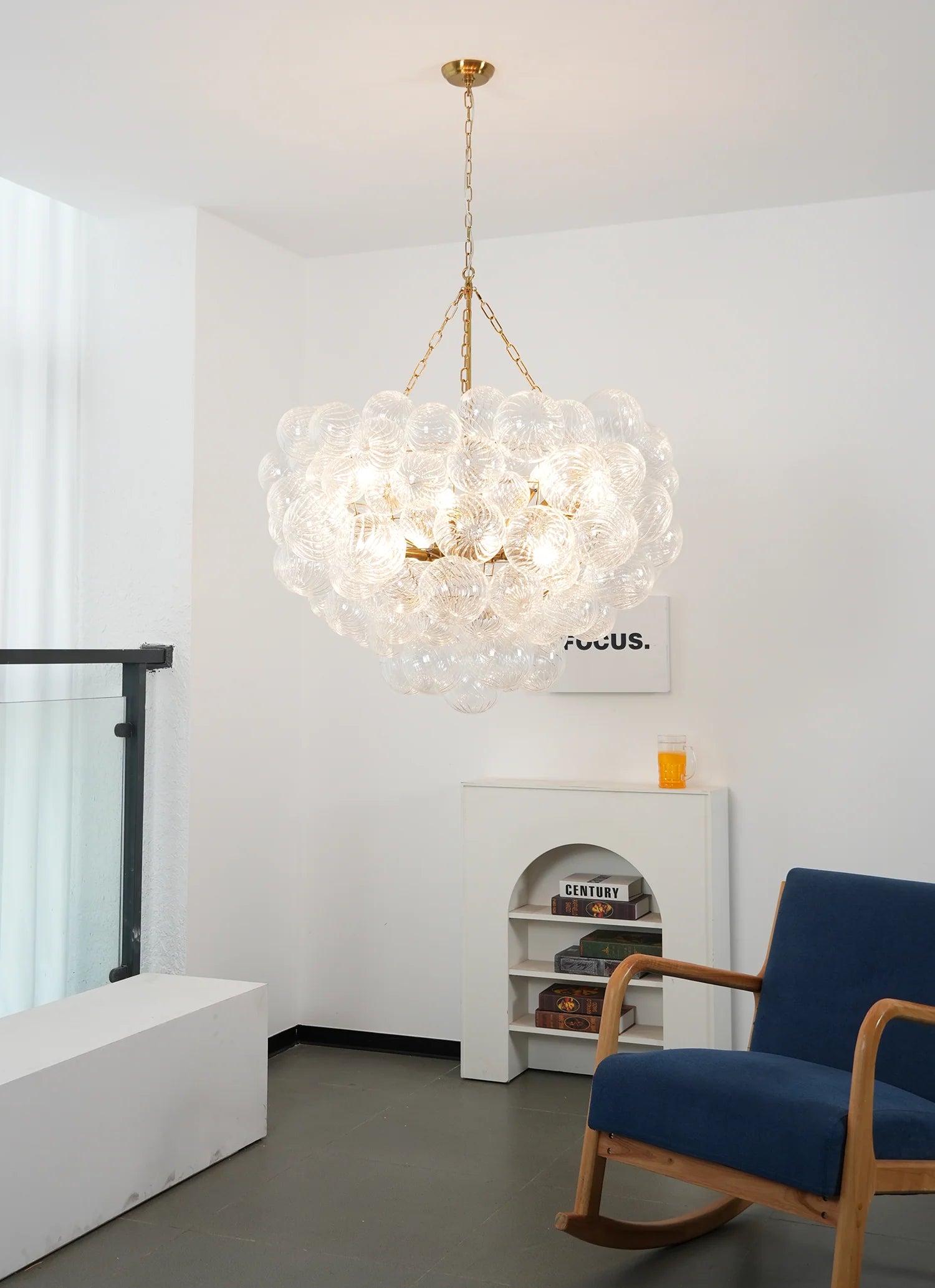 Bubbles Glass Ball Chandelier - Nuvé