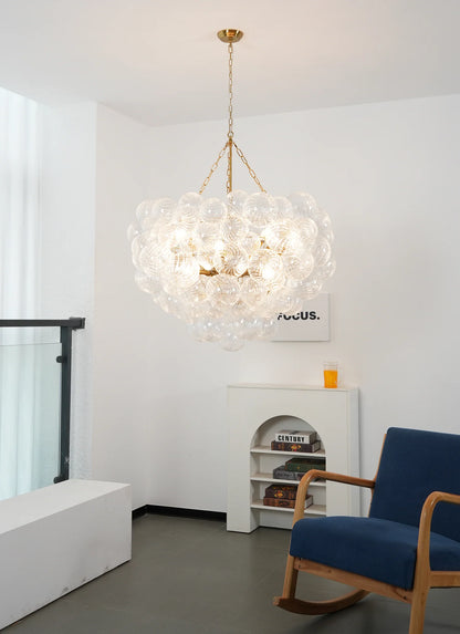 Bubbles Glass Ball Chandelier - Nuvé