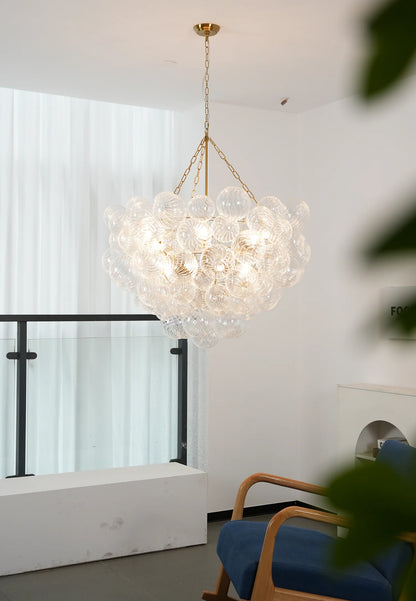 Bubbles Glass Ball Chandelier - Nuvé