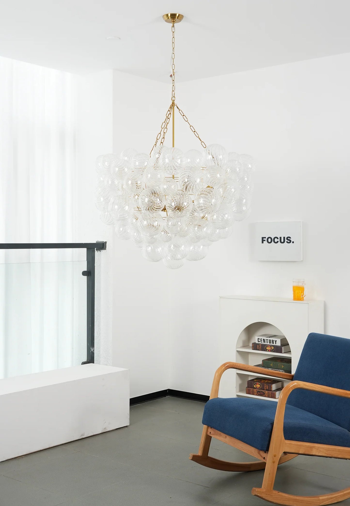 Bubbles Glass Ball Chandelier - Nuvé