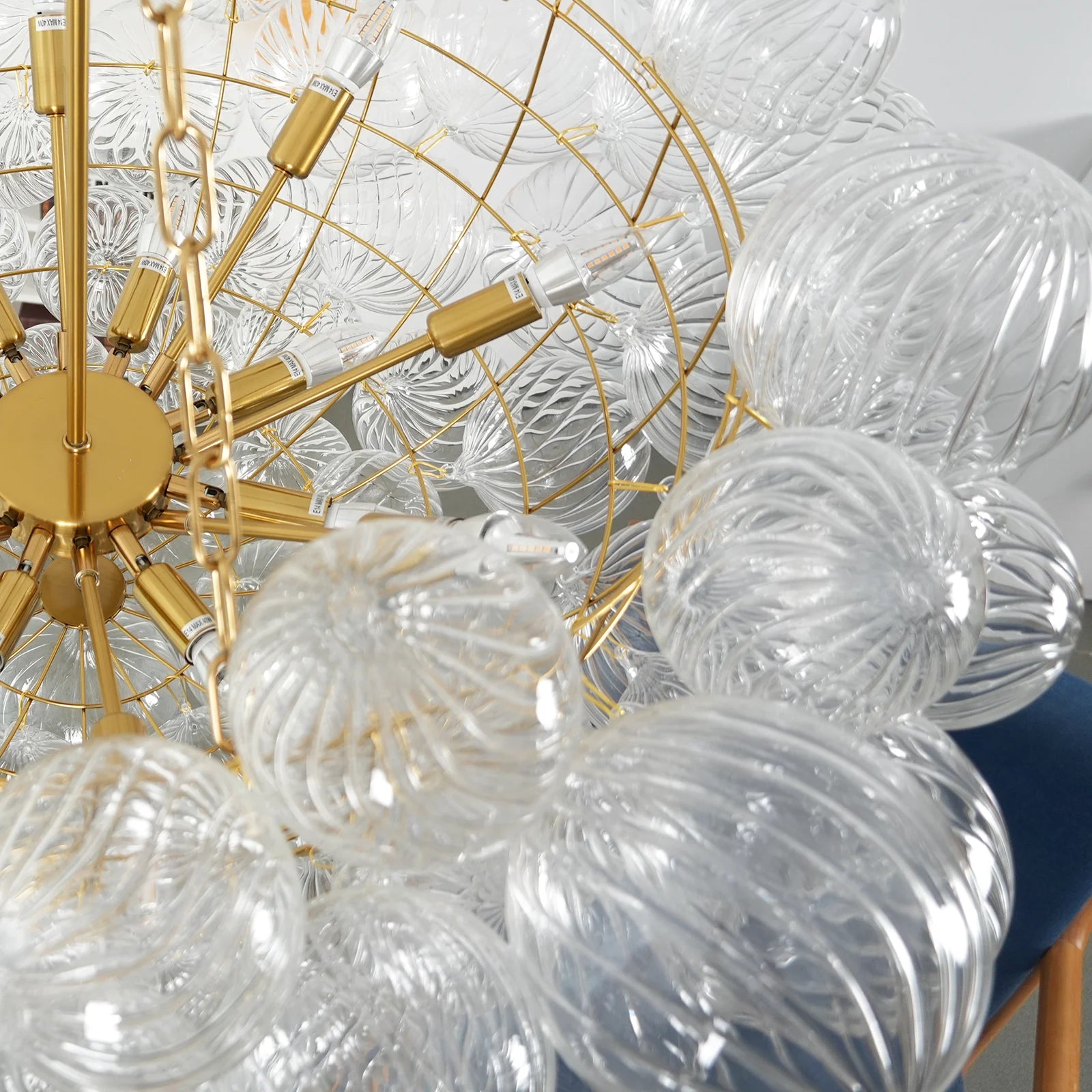 Bubbles Glass Ball Chandelier - Nuvé