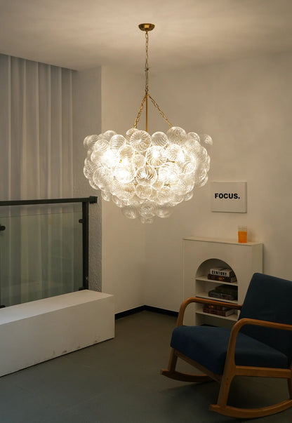 Bubbles Glass Ball Chandelier - Nuvé
