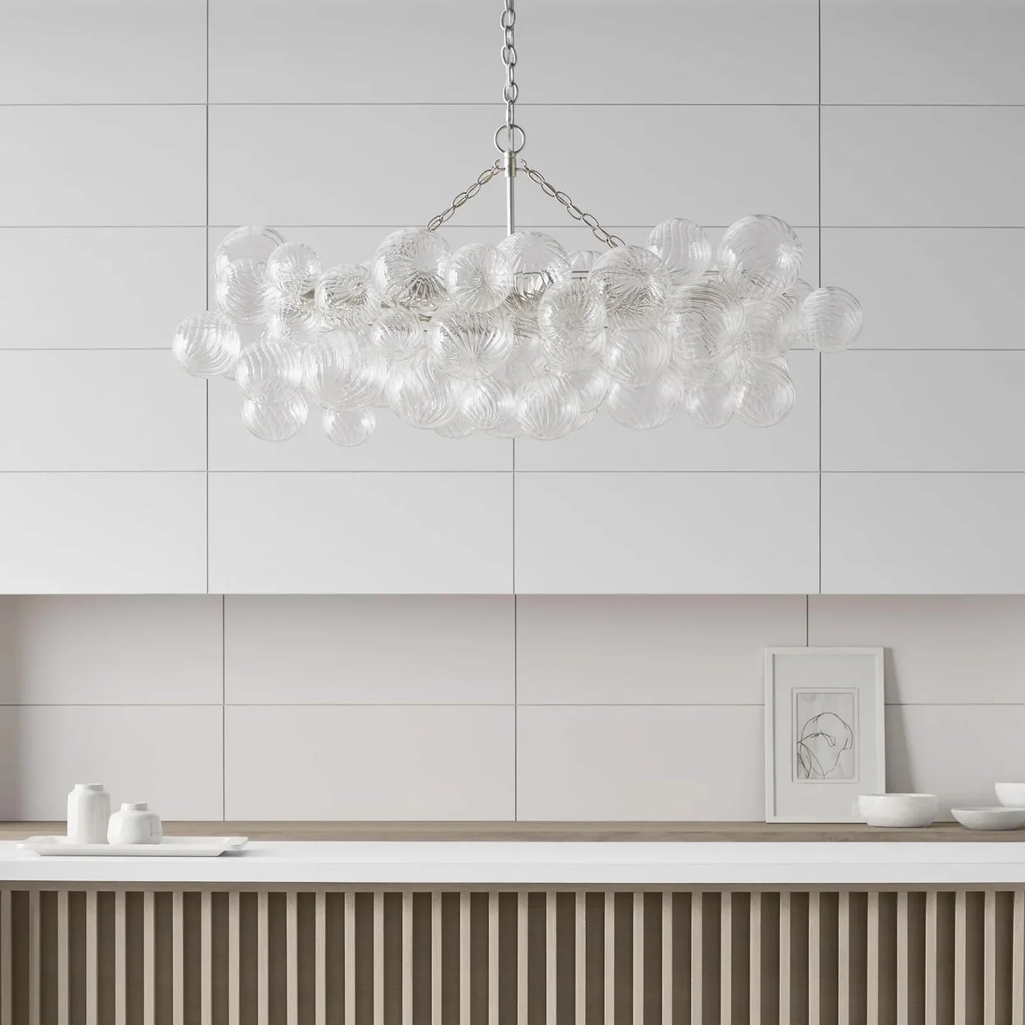 Bubbles Glass Ball Chandelier - Nuvé