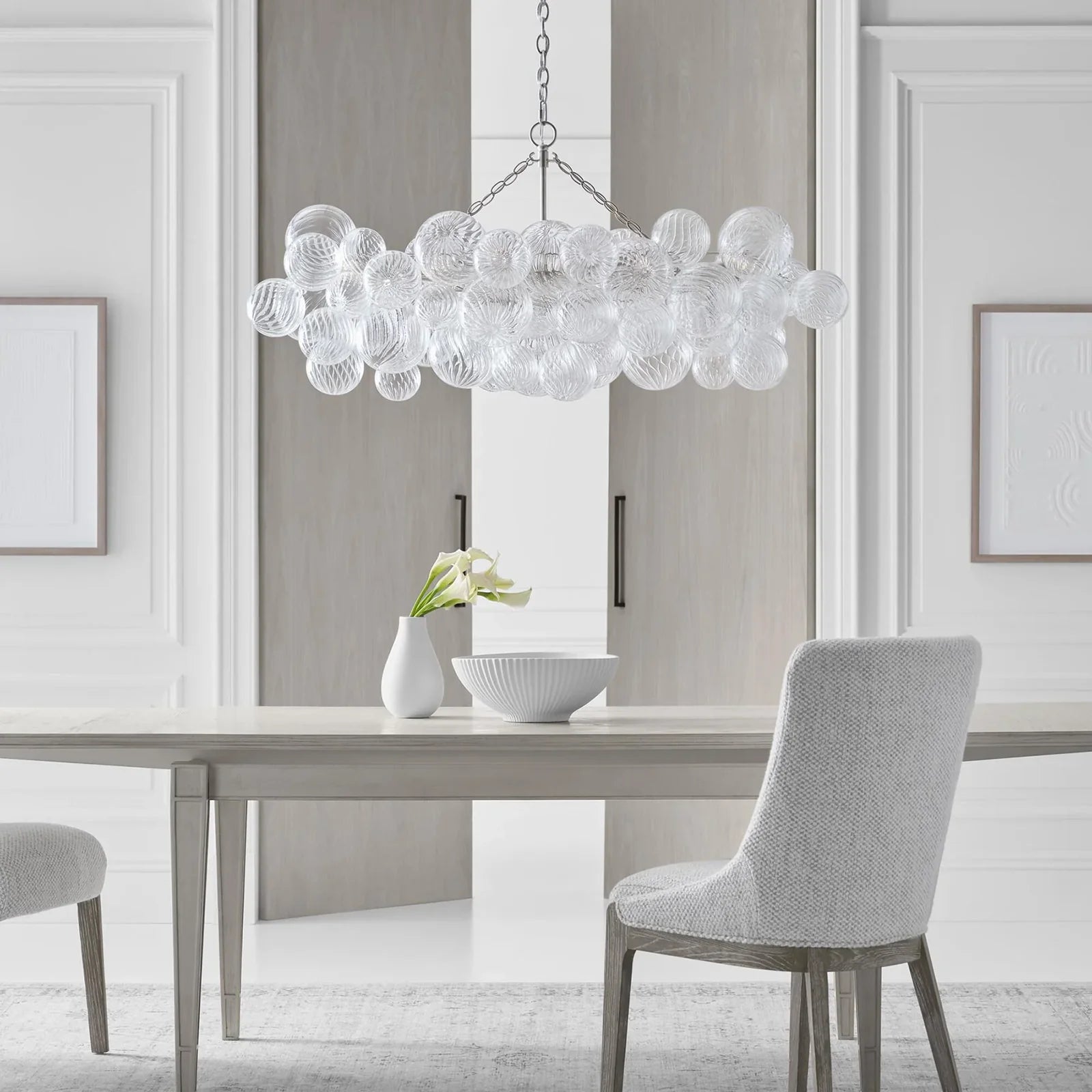 Bubbles Glass Ball Chandelier - Nuvé