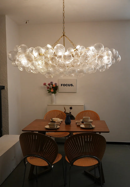 Bubbles Glass Ball Chandelier - Nuvé