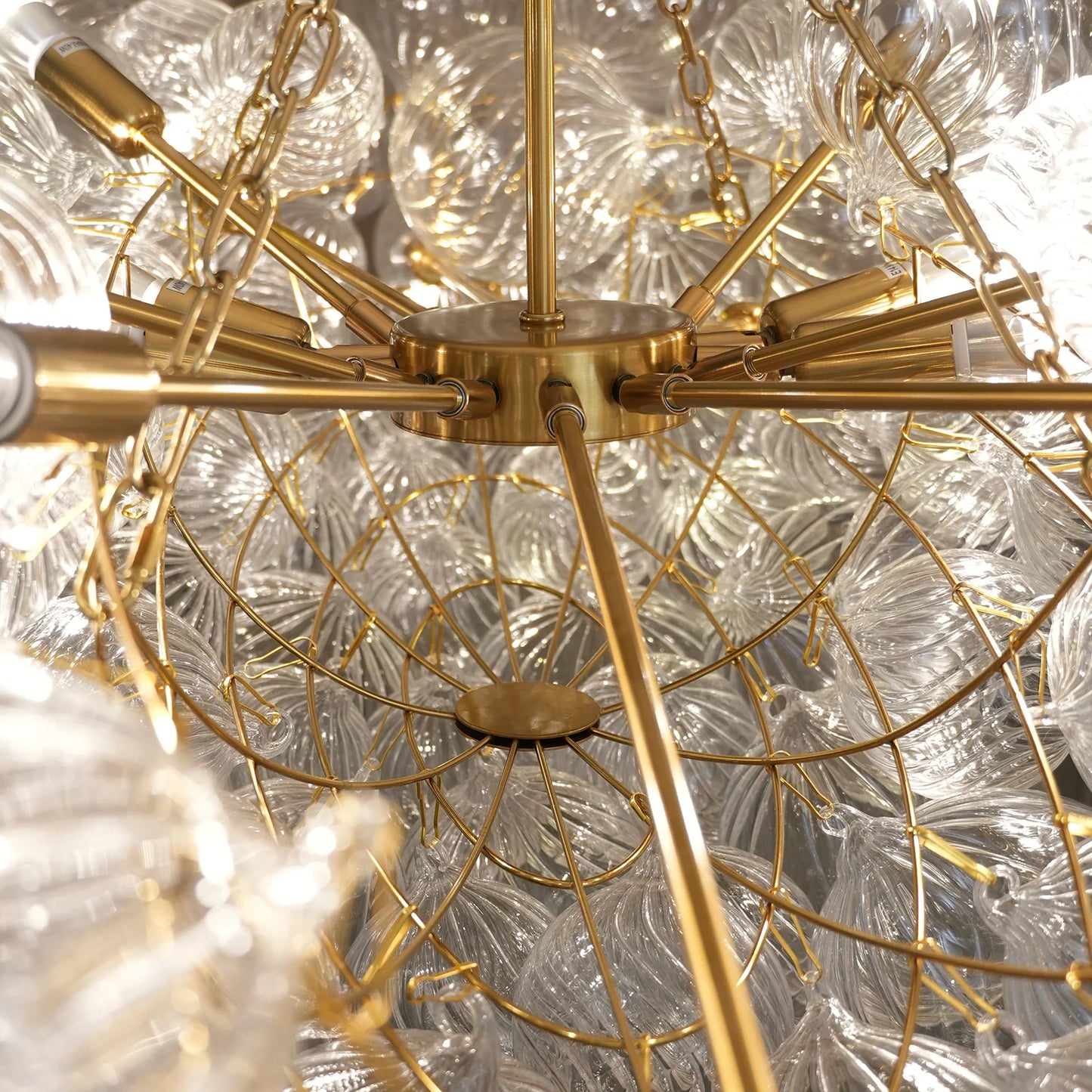 Bubbles Glass Ball Chandelier - Nuvé