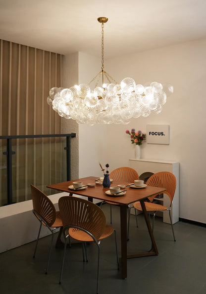 Bubbles Glass Ball Chandelier - Nuvé