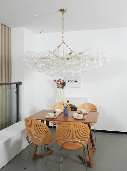 Bubbles Glass Ball Chandelier - Nuvé