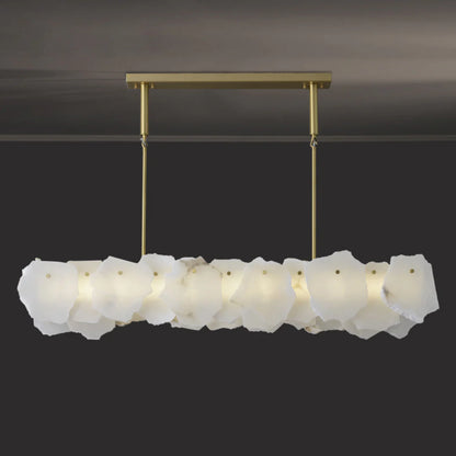 Irregular Burton Alabaster Chandelier