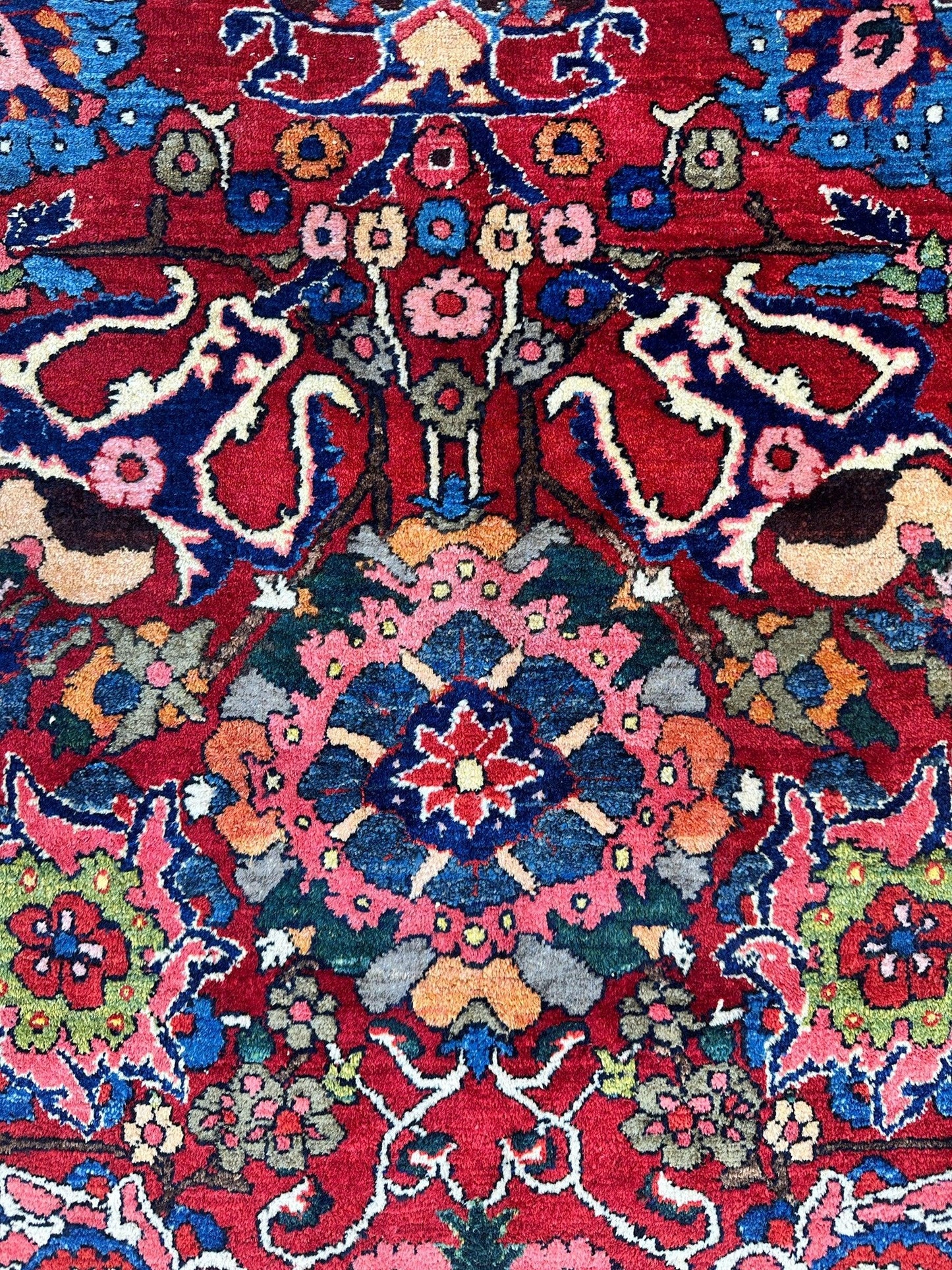 Antique Persian Bakhtiari Rug – Timeless Masterpiece 8'6" x 13'2" - Nuvé