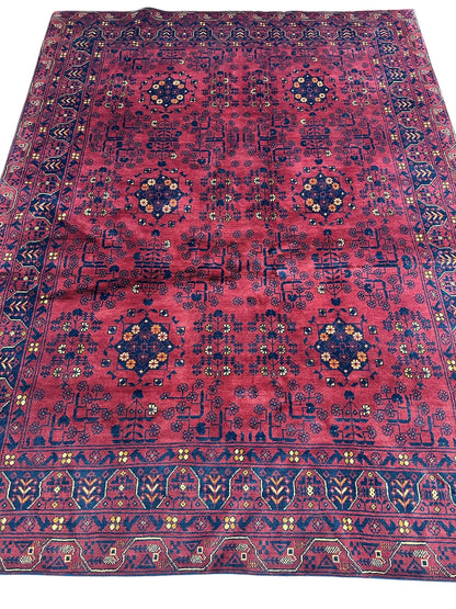 Afghani Area Rug I Turkoman Khal Mohammadi 4’9” x 6’2” - Nuvé