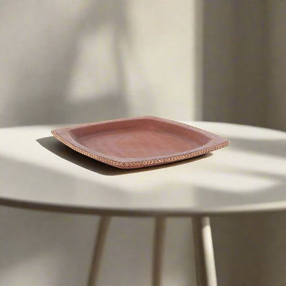 Chulina | 9" Square Leather Tray - Nuvé